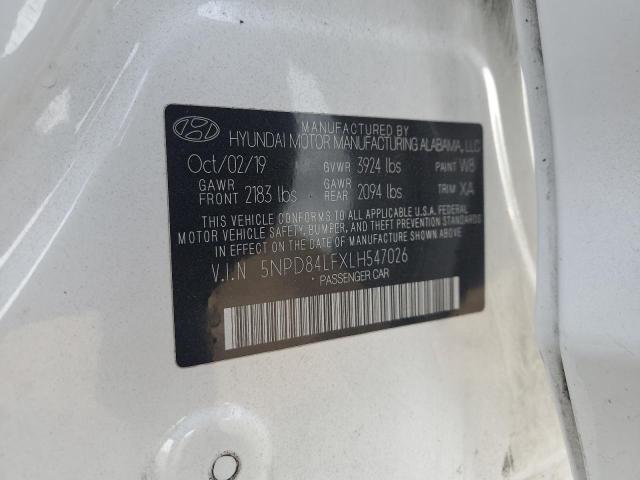 2020 HYUNDAI ELANTRA SE #3302646083