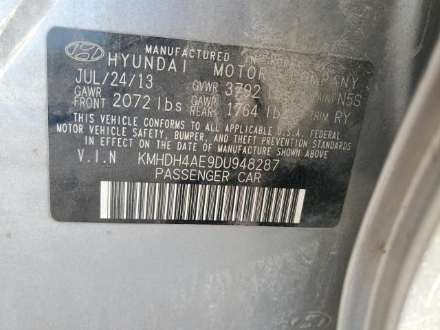 2013 HYUNDAI ELANTRA GL #3290278253