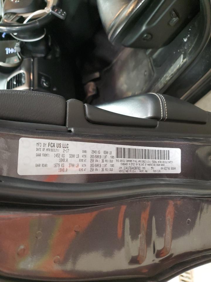 Lot #3302904993 2017 JEEP GRAND CHER