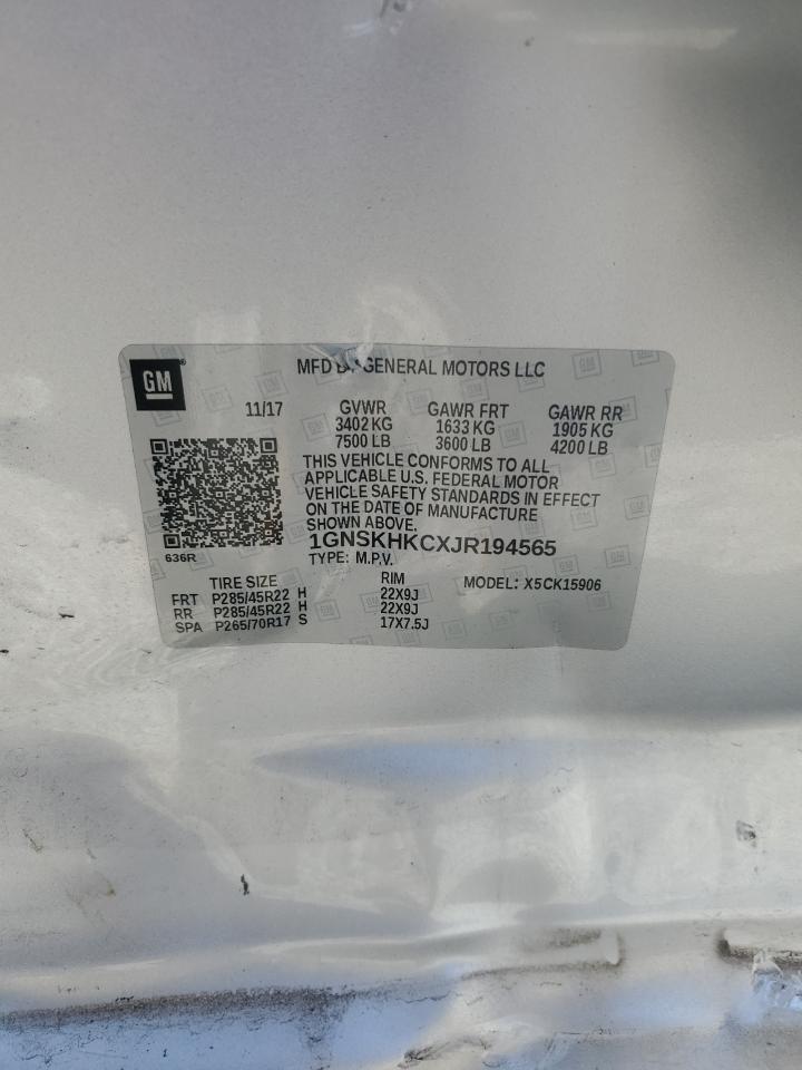 CHEVROLET SUBURBAN K1500 LT