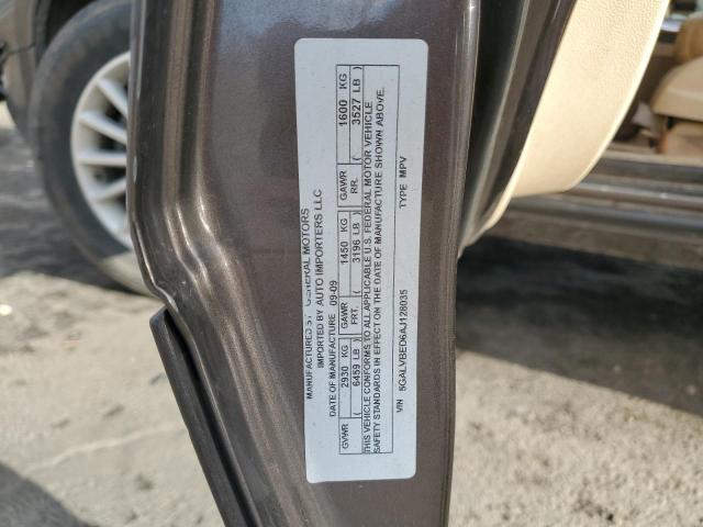 2010 BUICK ENCLAVE CX #3294290883