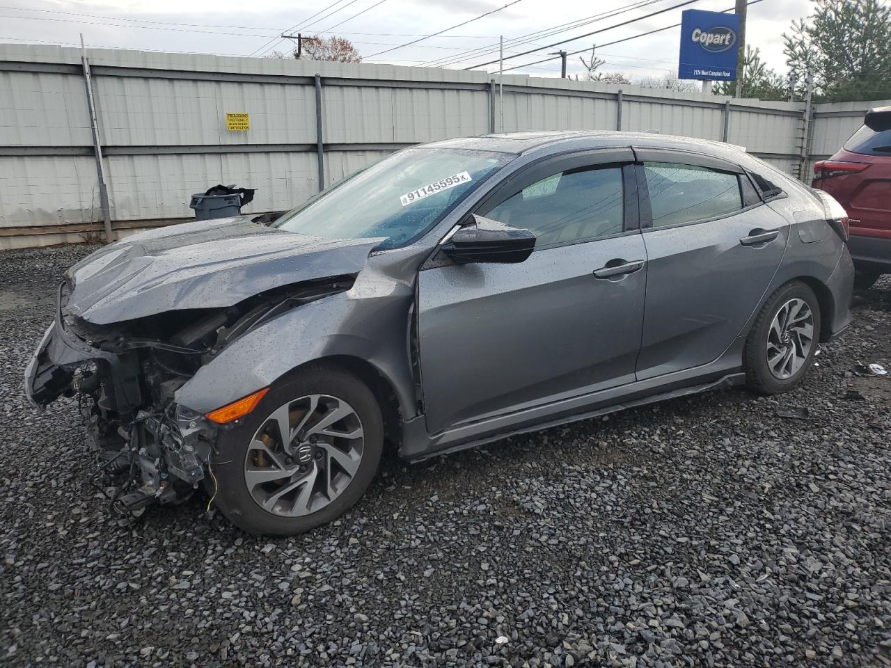 Lot #3298081146 2018 HONDA CIVIC EX