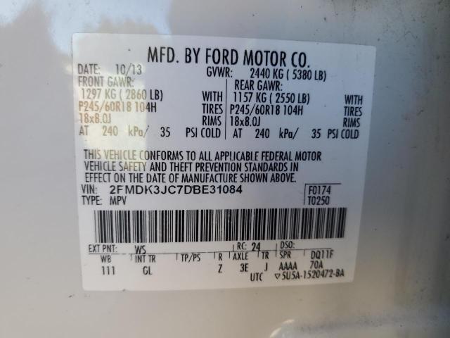 2013 FORD EDGE SEL #3284772524