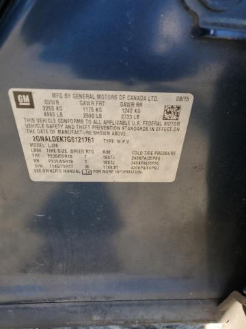 2016 CHEVROLET EQUINOX LT #3297147562