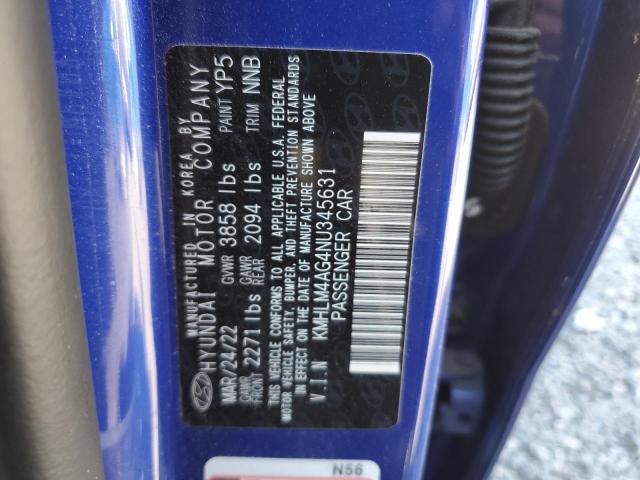 2022 HYUNDAI ELANTRA SE #3287607036