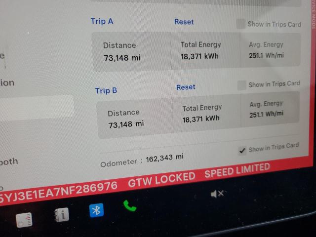 2022 TESLA MODEL 3 #3303884705