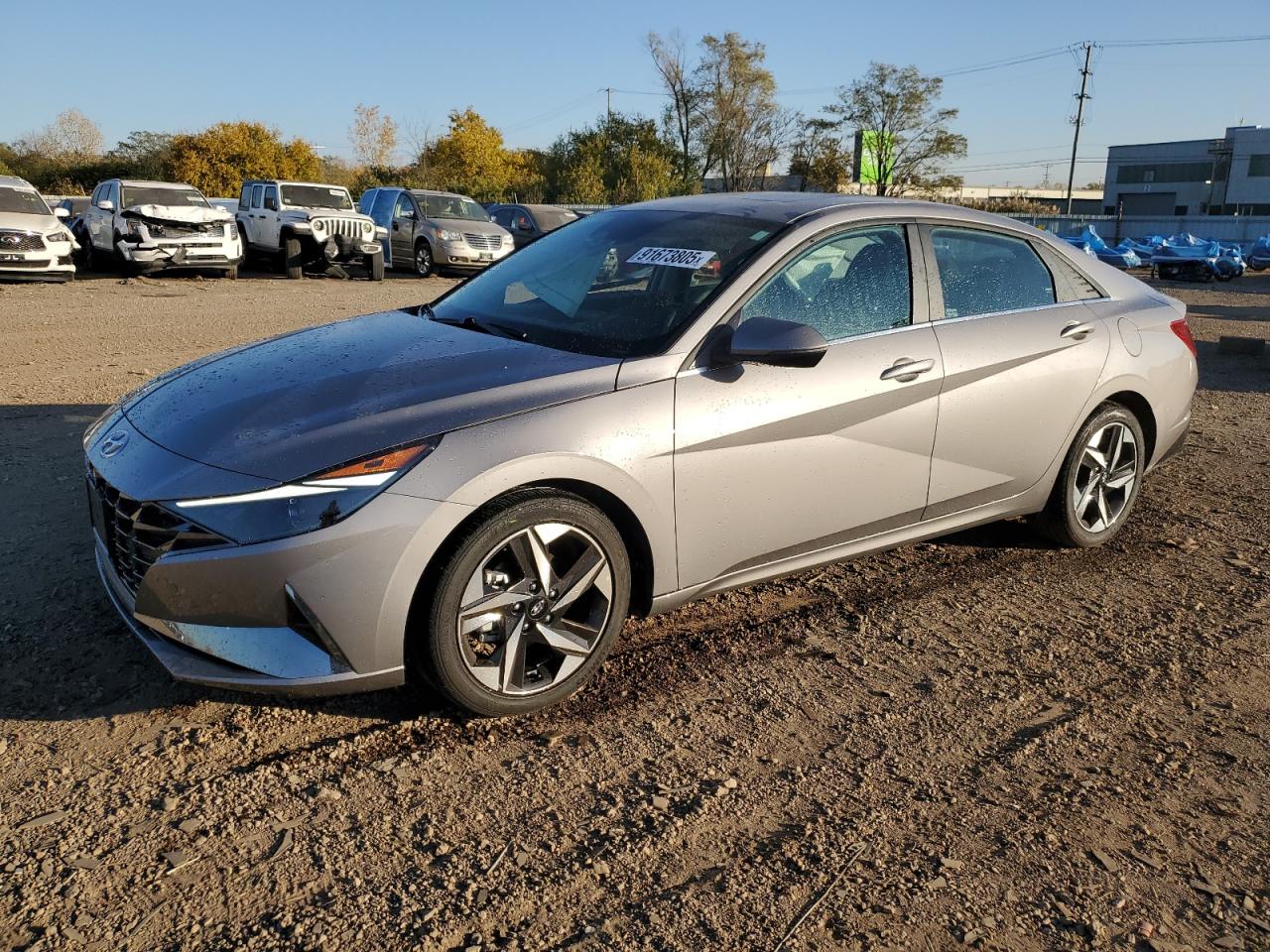 Lot #3301938443 2021 HYUNDAI ELANTRA SE
