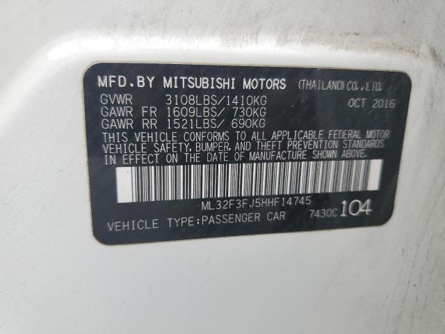 2017 MITSUBISHI MIRAGE G4 #3290442782