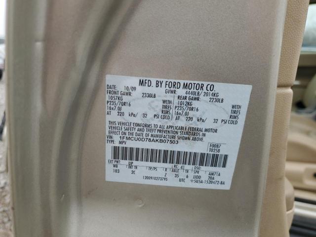 2010 FORD ESCAPE XLT #3293417071