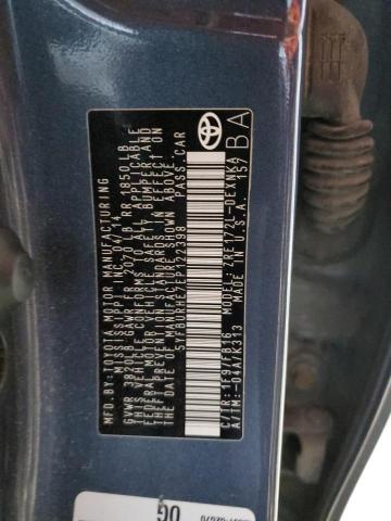 2014 TOYOTA COROLLA L #3291423137