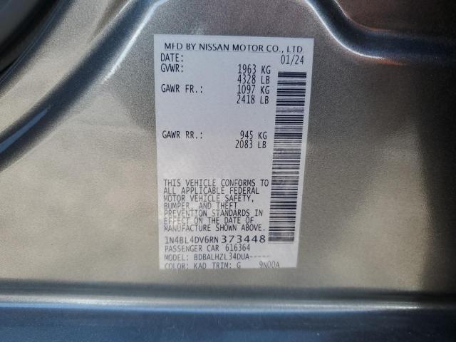 2024 NISSAN ALTIMA SV #3296310446