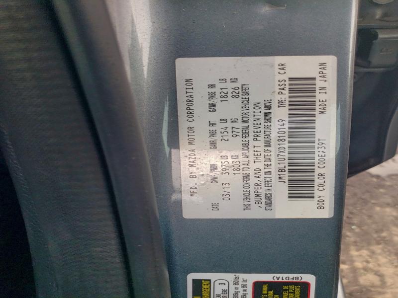 2013 MAZDA 3 I #3297148519