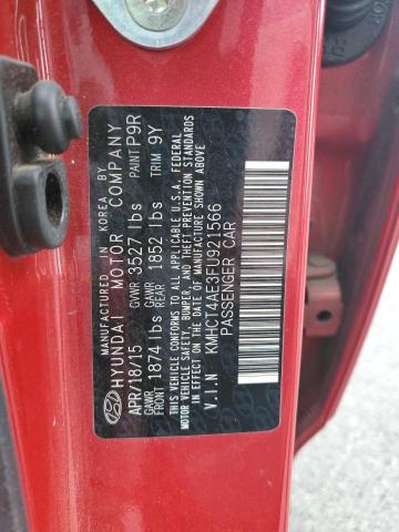 2015 HYUNDAI ACCENT GLS #3302687071