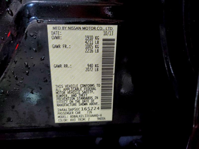 2014 NISSAN ALTIMA 2.5 #3302690023