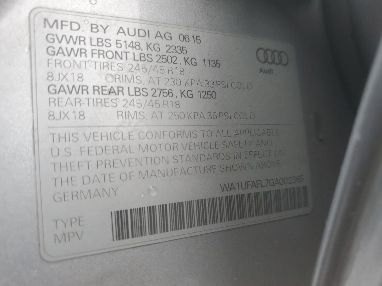 AUDI A4 ALLROAD PREMIUM PLUS