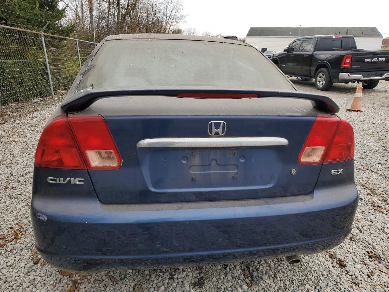 Lot #3287355982 2002 HONDA CIVIC EX