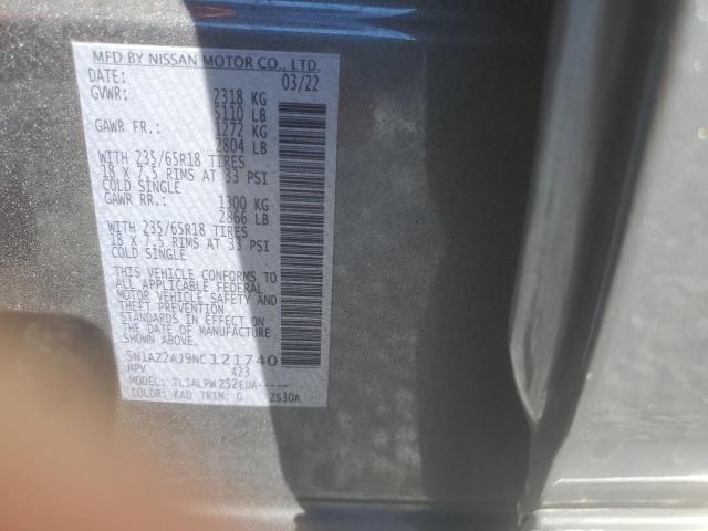 2022 NISSAN MURANO S #3301751426