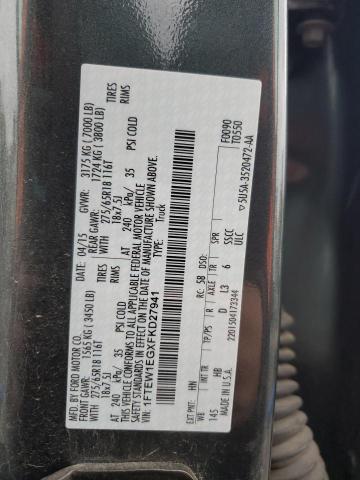 2015 FORD F150 SUPER #3304563443