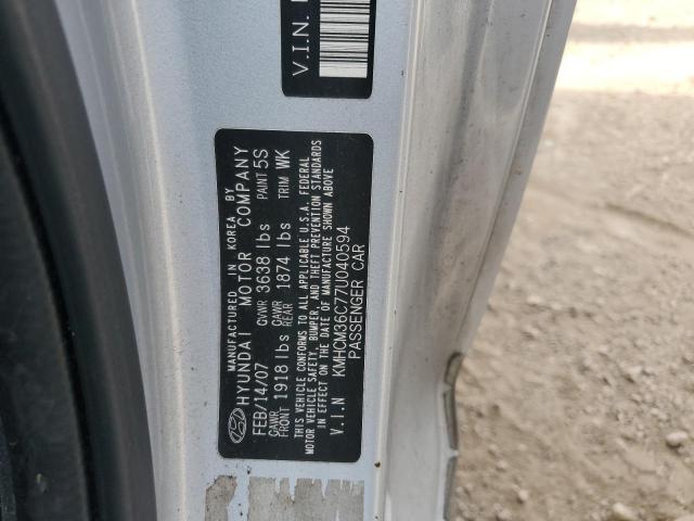 2007 HYUNDAI ACCENT GS #3286666315