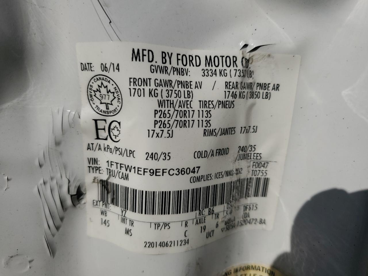 FORD F-150 SUPERCREW