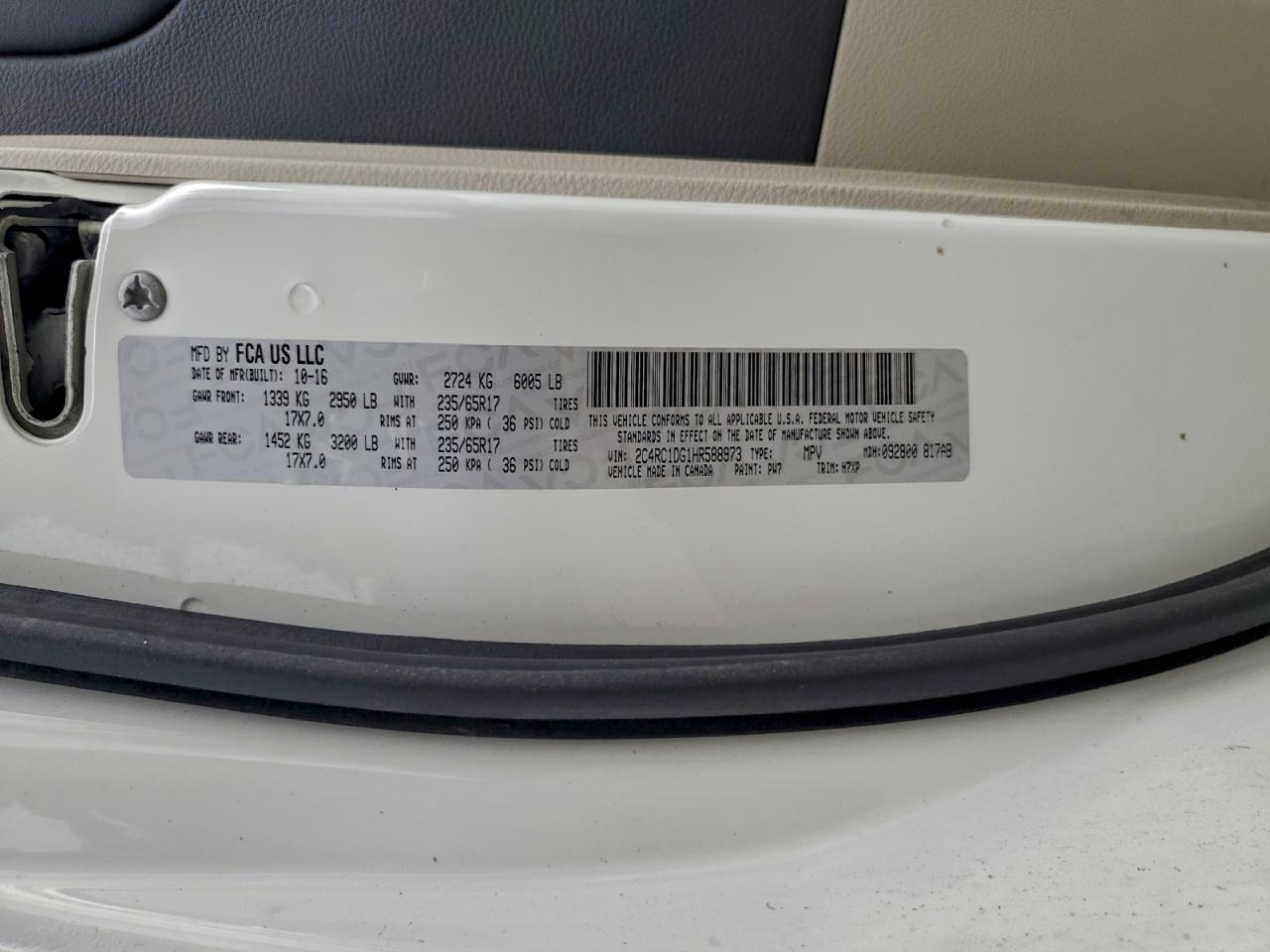 CHRYSLER PACIFICA TOURING