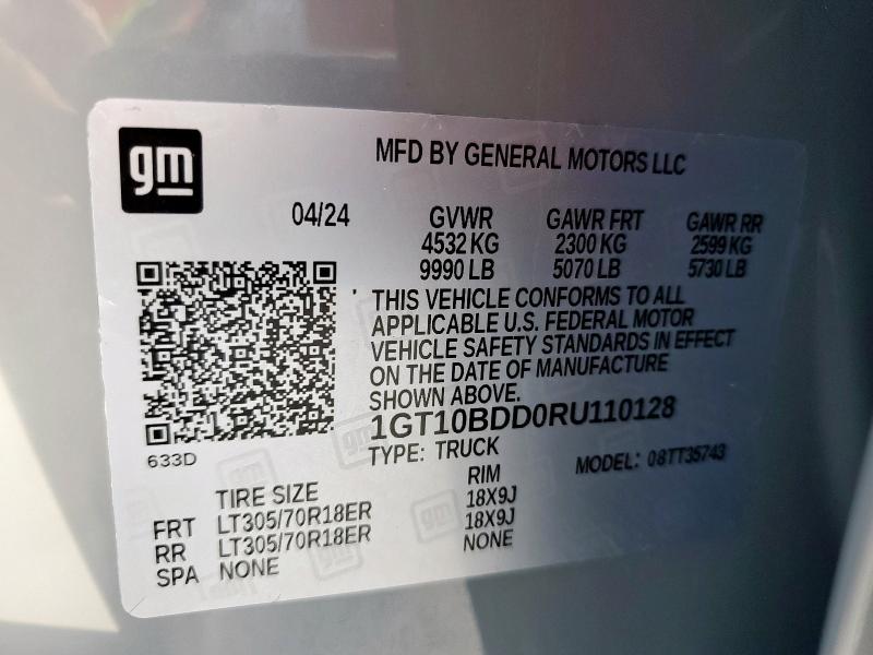 2024 GMC HUMMER PIC #3301592640