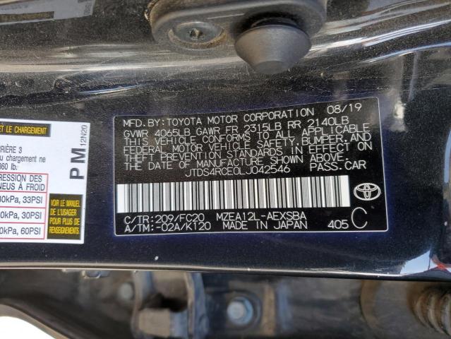 2020 TOYOTA COROLLA SE #3304023620