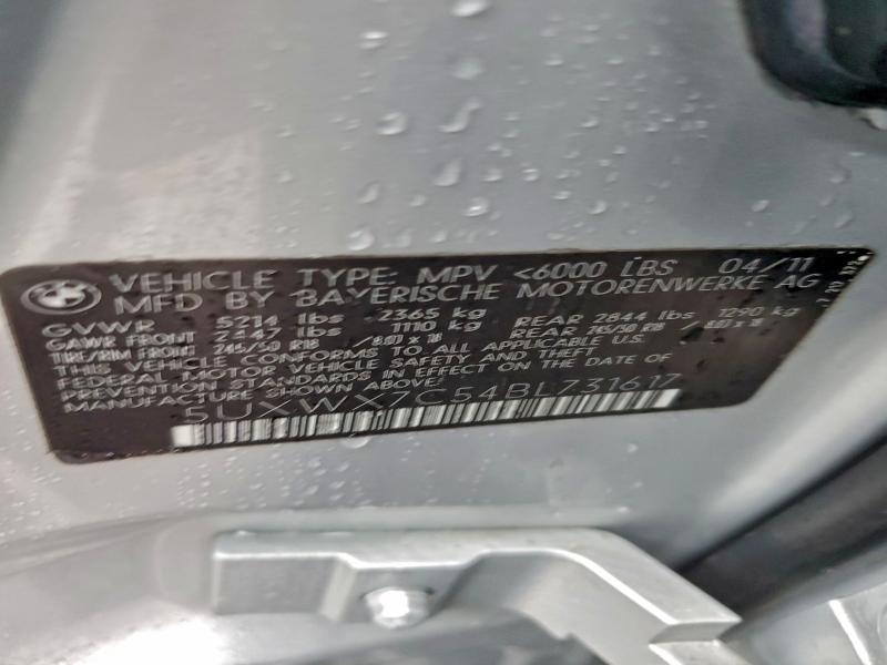 2011 BMW X3 XDRIVE3 #3296892822