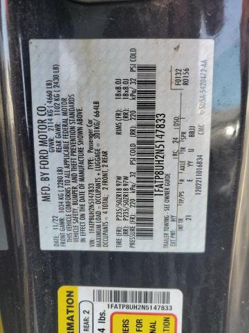 2022 FORD MUSTANG #3284648362