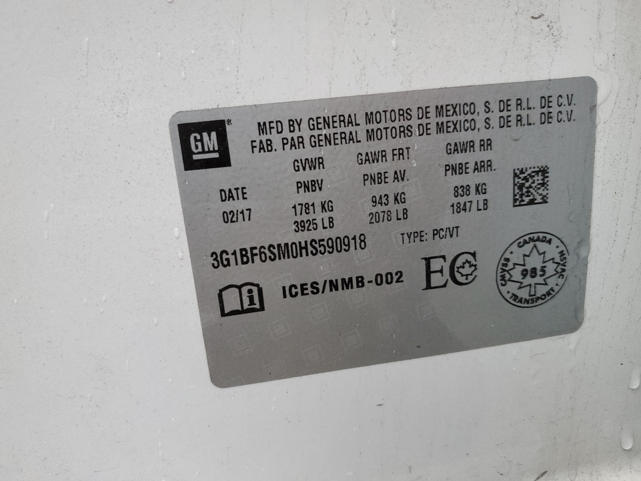 CHEVROLET CRUZE PREMIER