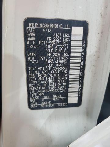 2013 NISSAN JUKE S - JN8AF5MV9DT223295