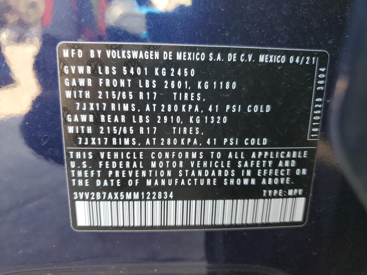 VOLKSWAGEN TIGUAN SE