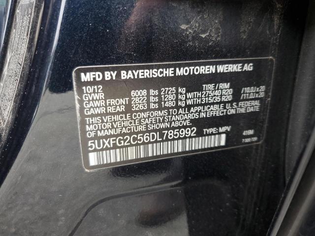 2013 BMW X6 XDRIVE3 - 5UXFG2C56DL785992