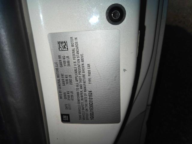 2012 CADILLAC CTS PERFOR #3290118271