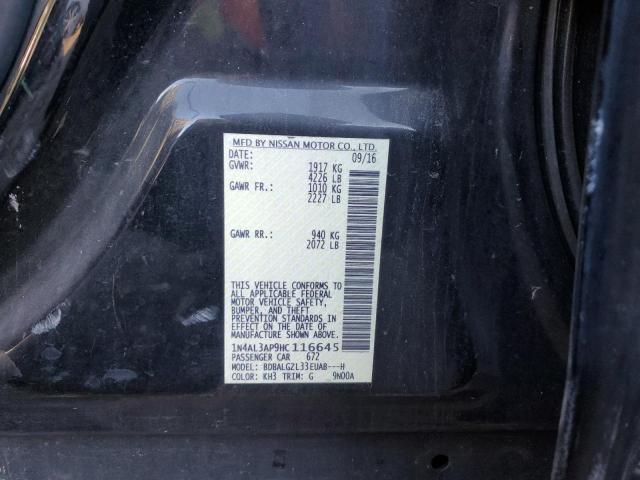 2017 NISSAN ALTIMA 2.5 #3286660308