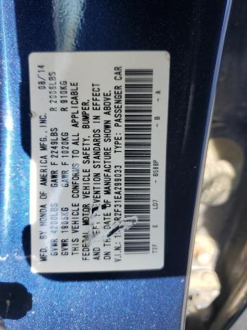 2014 HONDA ACCORD LX #3296250572