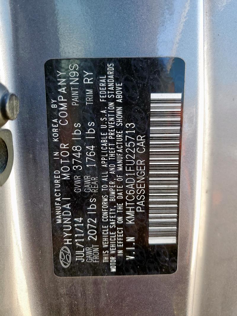 2015 HYUNDAI VELOSTER #3316090222