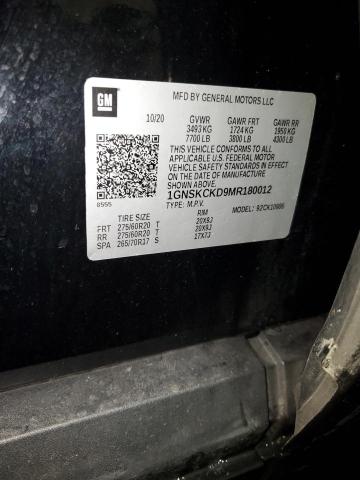 2021 CHEVROLET SUBURBAN K #3301962577