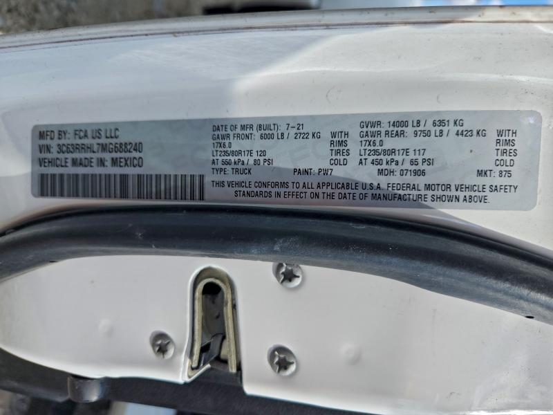 2021 RAM 3500 BIG H #3297011398