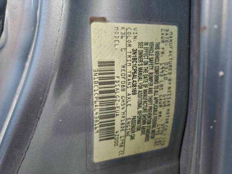 2010 NISSAN VERSA S #3304523450