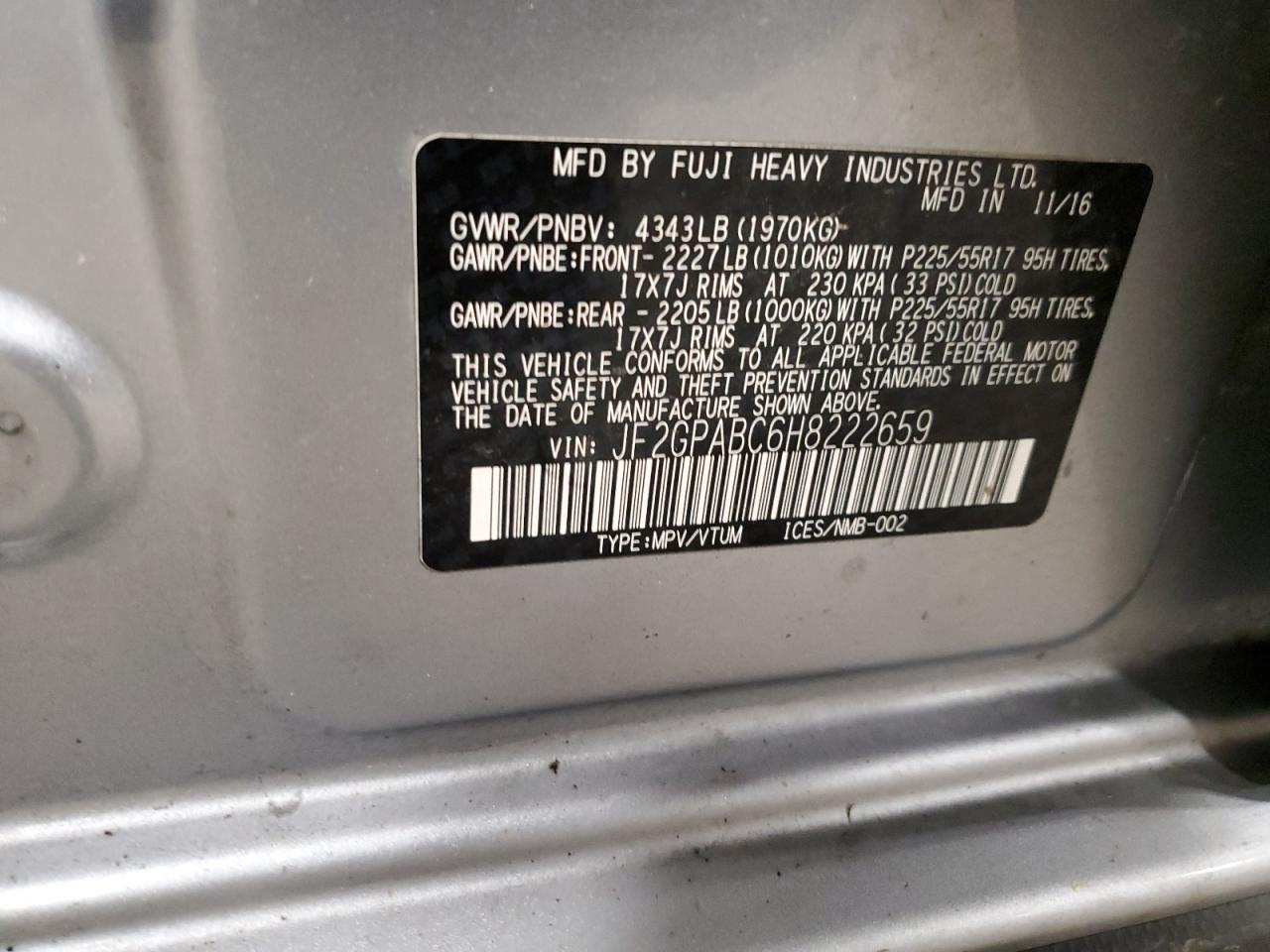 SUBARU CROSSTREK PREMIUM