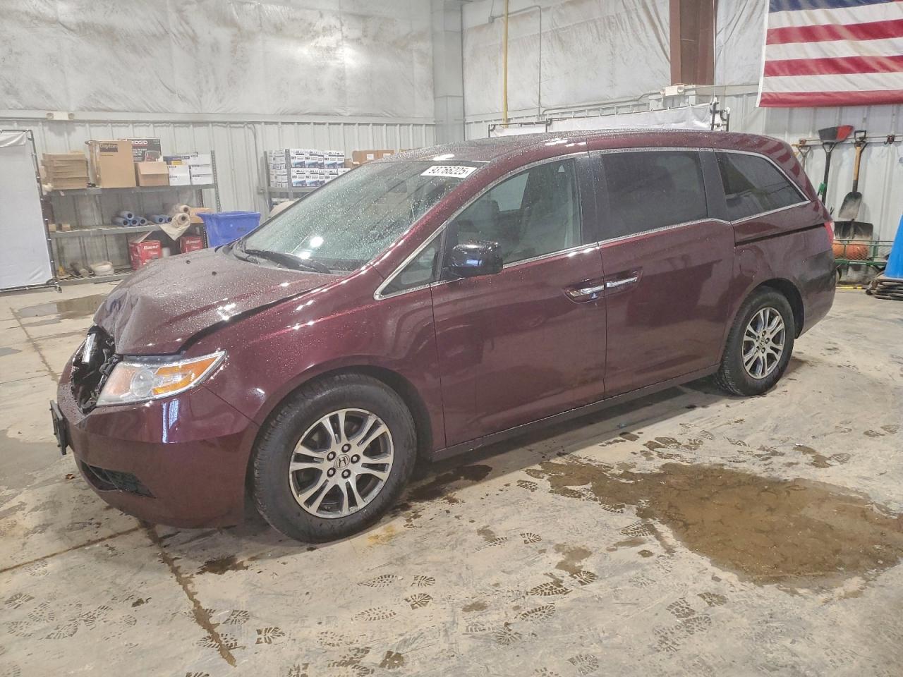 Lot #3301855016 2013 HONDA ODYSSEY EX