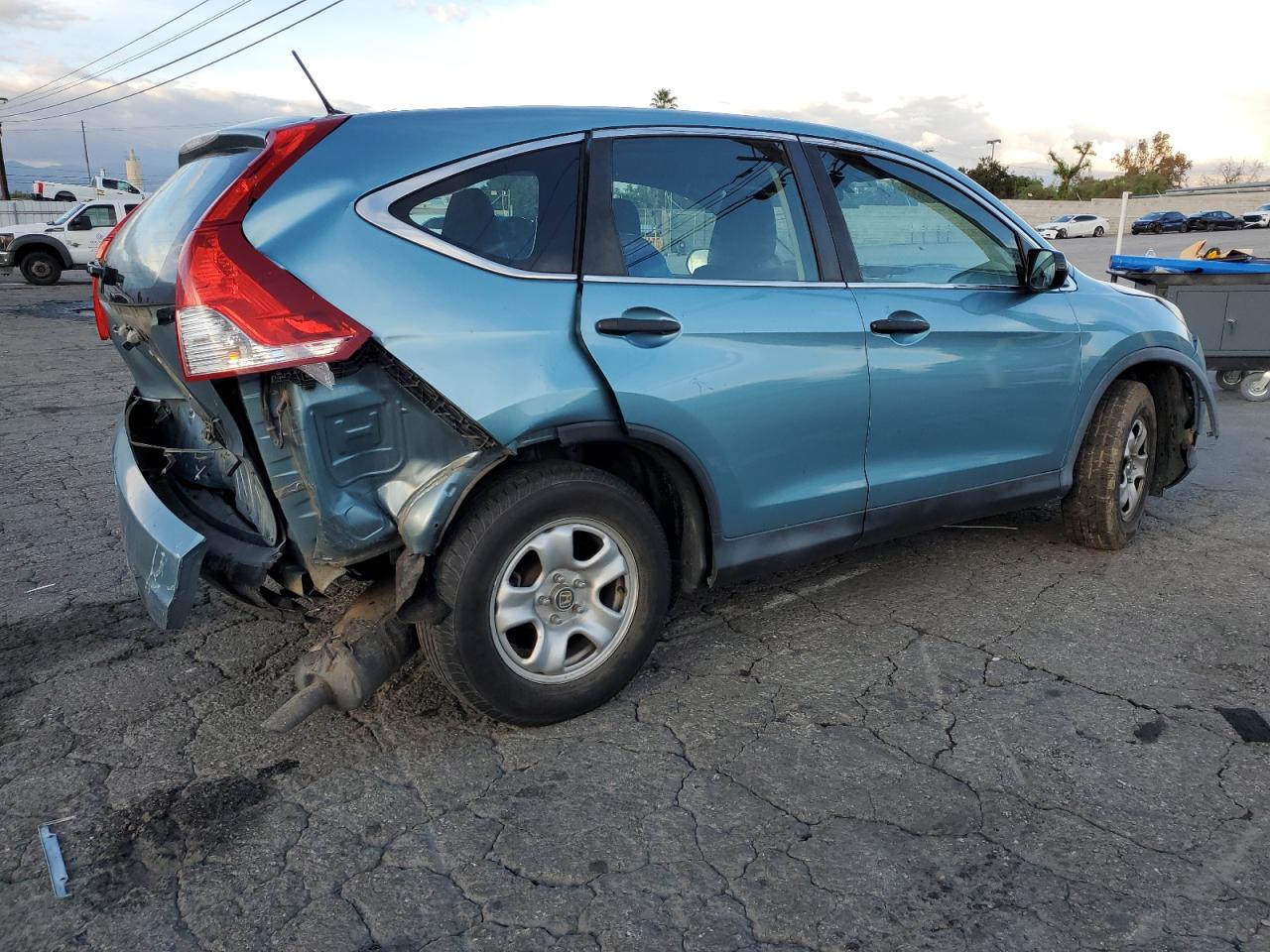Lot #3302032129 2014 HONDA CR-V LX