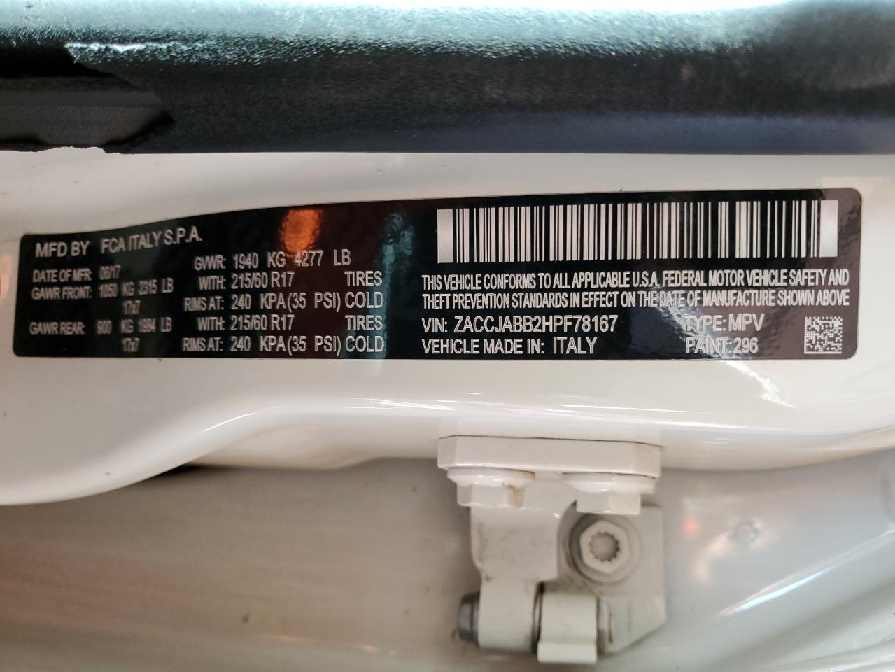 JEEP RENEGADE LATITUDE