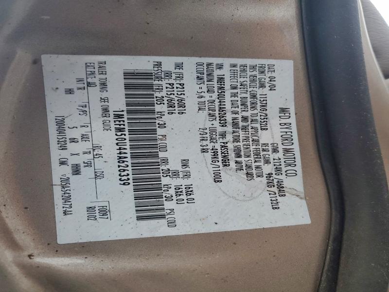 2004 MERCURY SABLE GS #3297068497