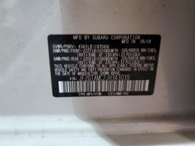 2018 SUBARU CROSSTREK #3286531216