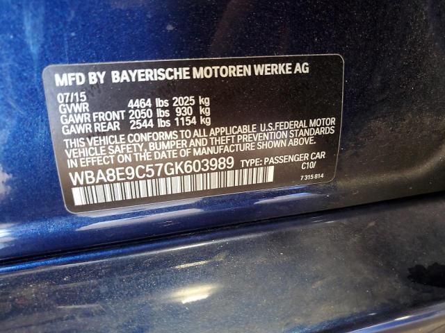 2016 BMW 328 I SULE #3291330140