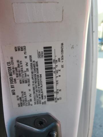 2018 FORD TRANSIT CO #3301624634