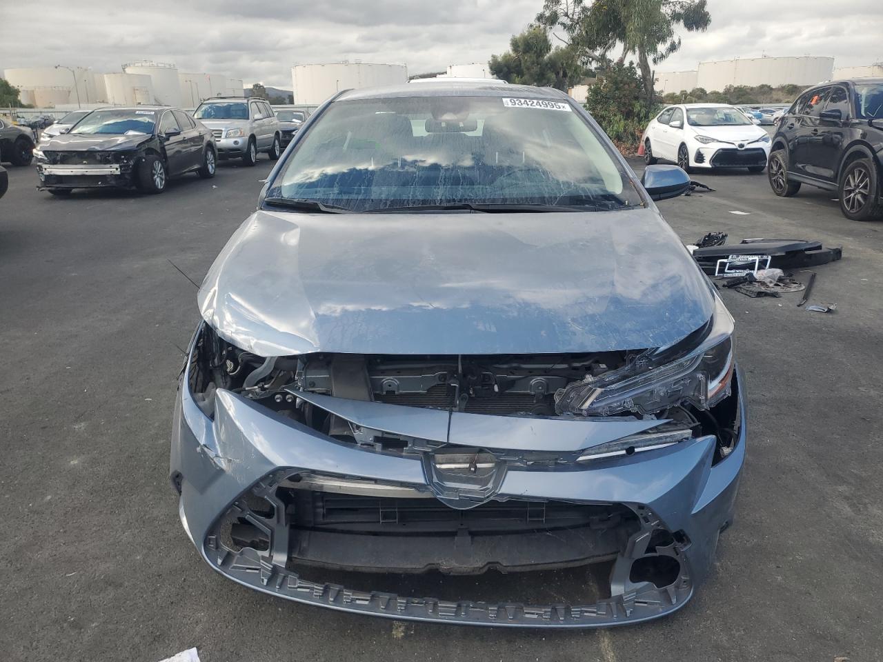 Lot #3316093226 2021 TOYOTA COROLLA LE