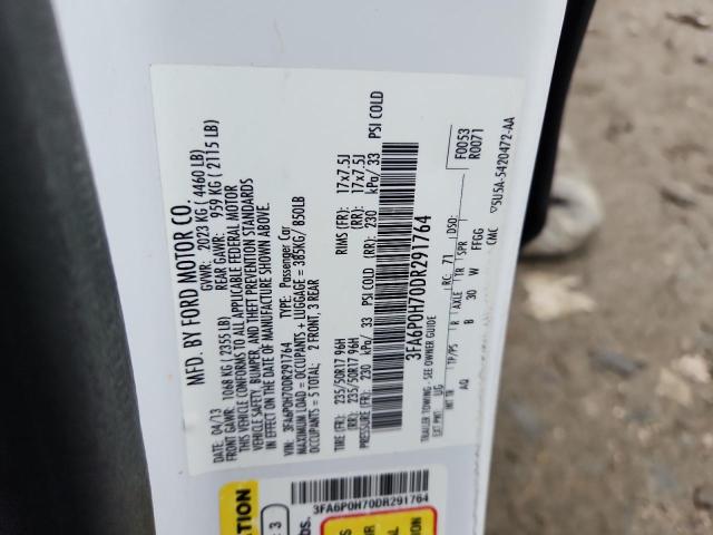 2013 FORD FUSION SE #3297173905